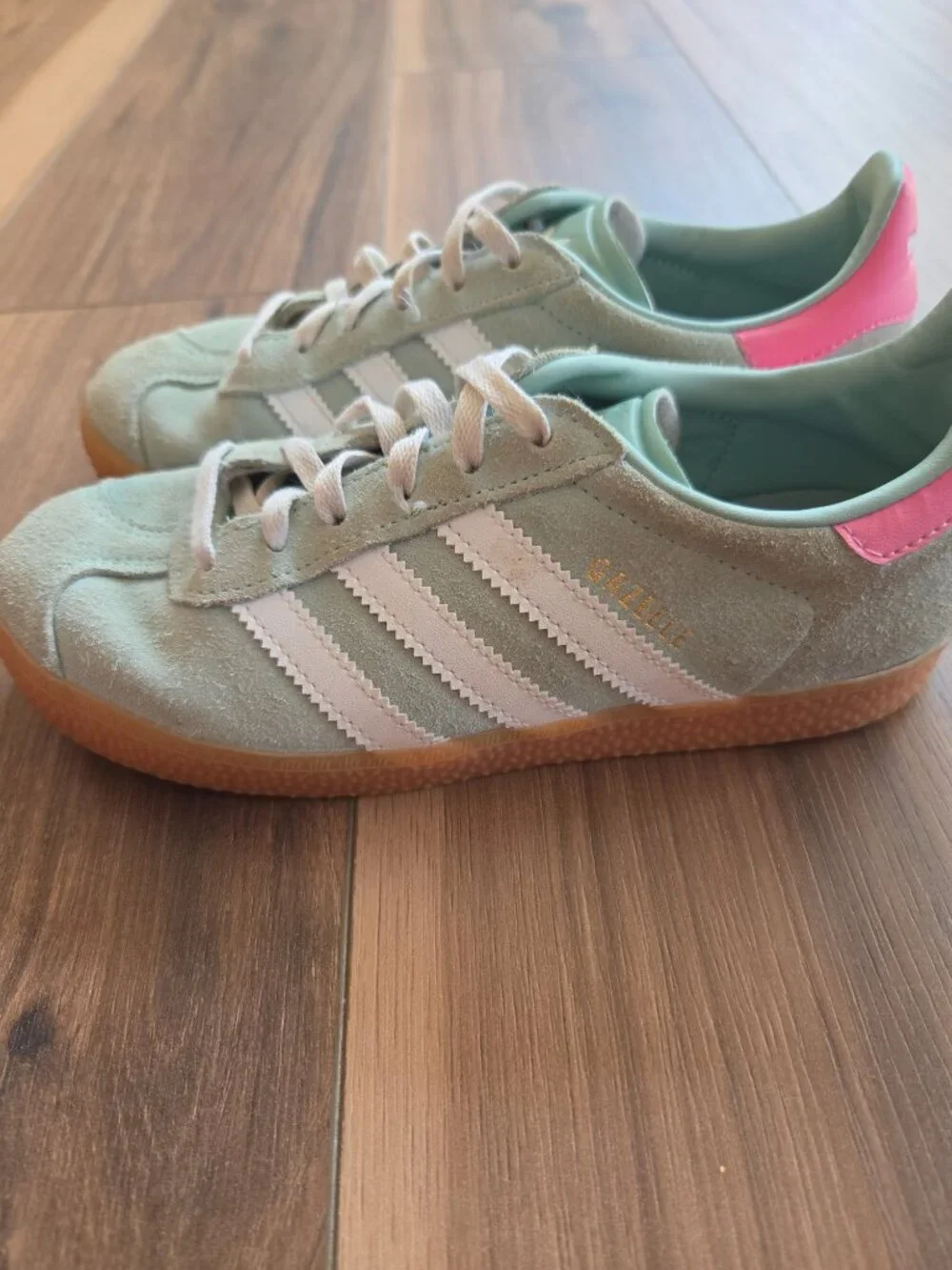 Adidas Gazelle mint size 3